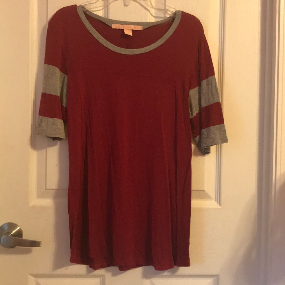 Quartered length tee